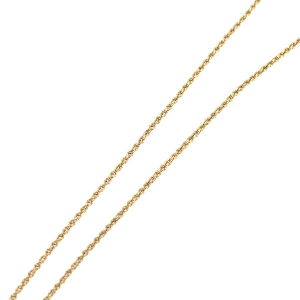 Dior Christian Dior CD Pendant Necklace Metal and Crystals Size ONE SIZE - 14 Thumbnail