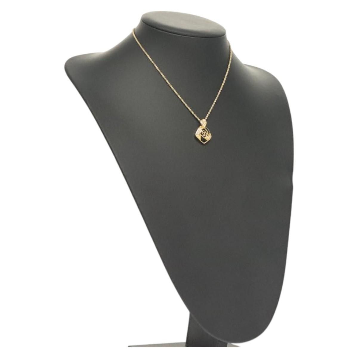 Dior Christian Dior CD Pendant Necklace Metal and Crystals Size ONE SIZE - 10 Thumbnail