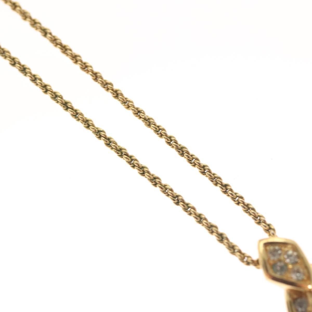Dior Christian Dior CD Pendant Necklace Metal and Crystals Size ONE SIZE - 8 Thumbnail