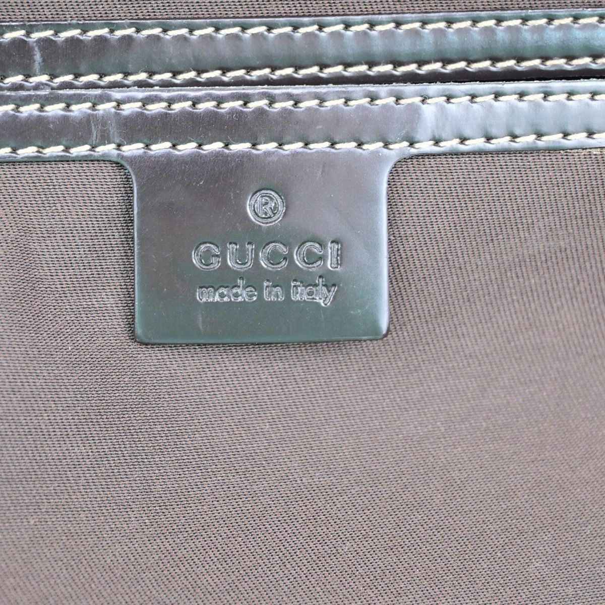 Gucci Gucci Joy Tote GG Coated Canvas with Leather Size ONE SIZE - 6 Thumbnail
