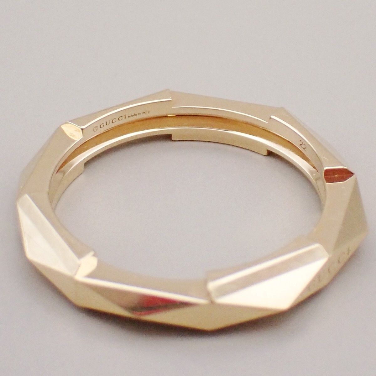 Gucci Gucci Link to Love Studded 18K Yellow Gold Size ONE SIZE - 9 Thumbnail