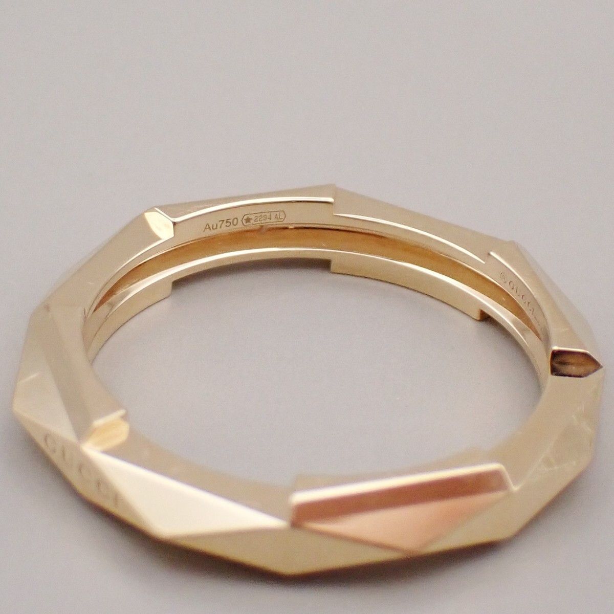Gucci Gucci Link to Love Studded 18K Yellow Gold Size ONE SIZE - 10 Thumbnail