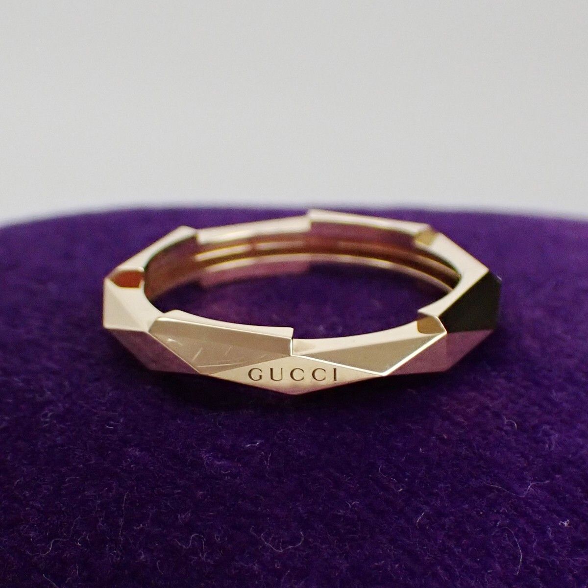 Gucci Gucci Link to Love Studded 18K Yellow Gold Size ONE SIZE - 6 Thumbnail