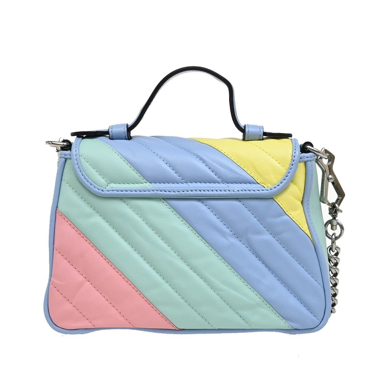 Gucci Gucci GG Marmont Top Handle Bag Leather Size ONE SIZE - 2 Thumbnail