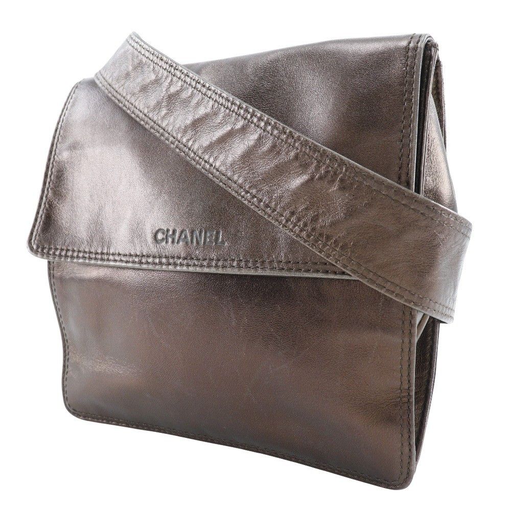 Chanel Chanel Vintage Leather Size ONE SIZE - 4 Thumbnail