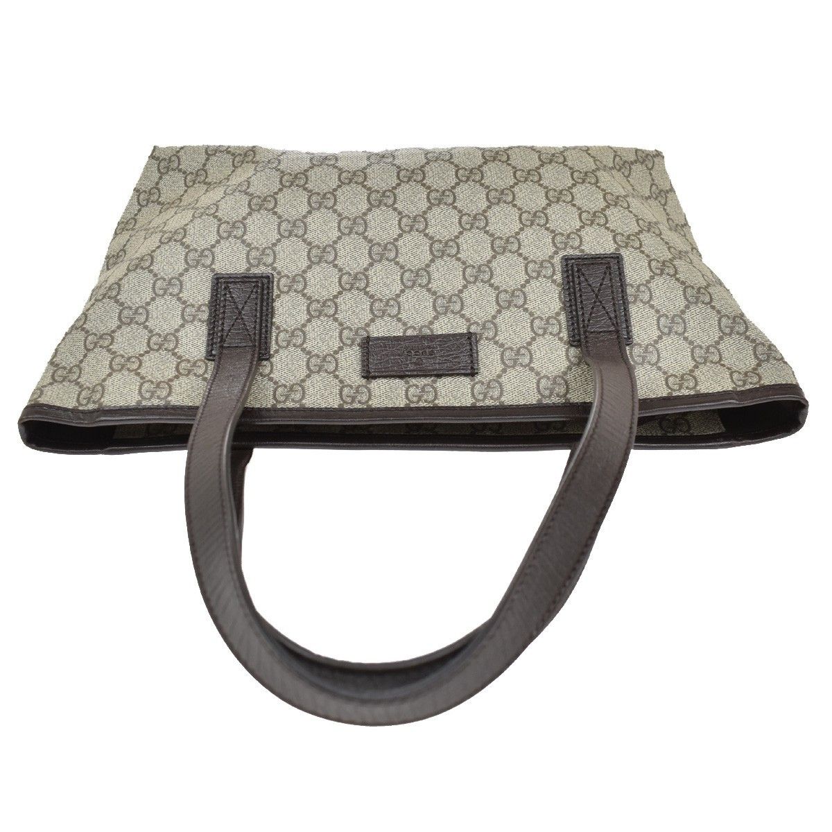 Gucci Gucci Plus Tote GG Coated Canvas with Leather Size ONE SIZE - 13 Thumbnail