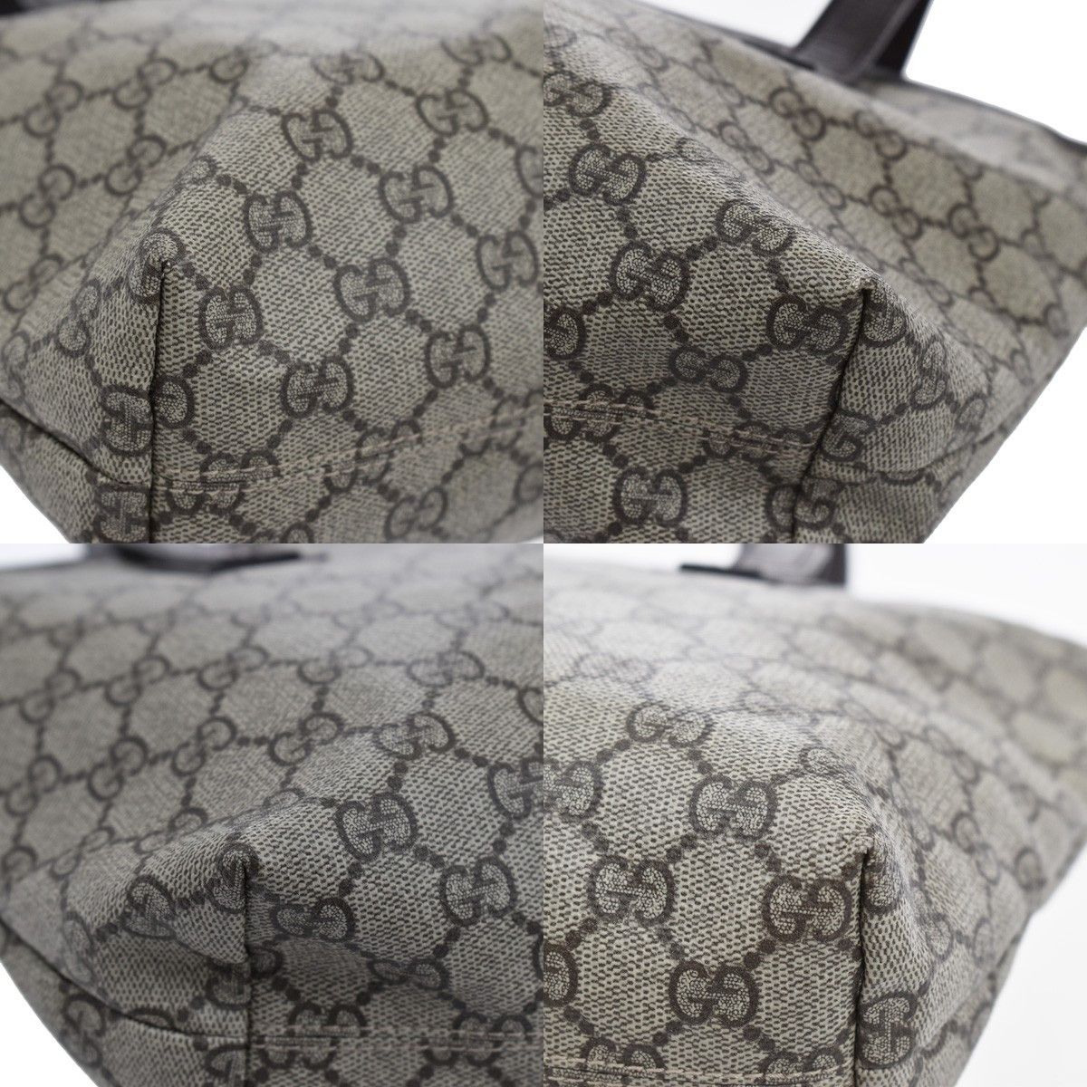 Gucci Gucci Plus Tote GG Coated Canvas with Leather Size ONE SIZE - 9 Thumbnail