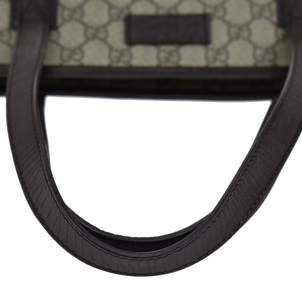 Gucci Gucci Plus Tote GG Coated Canvas with Leather Size ONE SIZE - 8 Thumbnail
