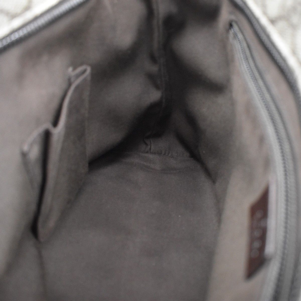 Gucci Gucci Plus Tote GG Coated Canvas with Leather Size ONE SIZE - 14 Thumbnail