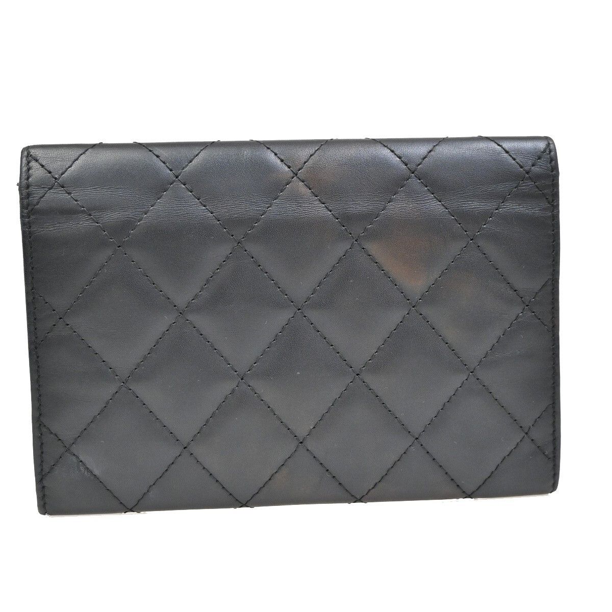 Chanel Chanel Cambon Bifold Wallet Quilted Lambskin Size ONE SIZE - 2 Thumbnail