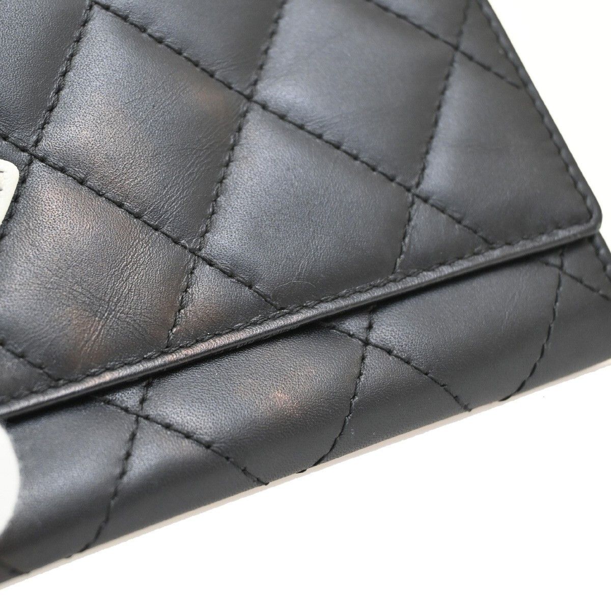 Chanel Chanel Cambon Bifold Wallet Quilted Lambskin Size ONE SIZE - 10 Thumbnail
