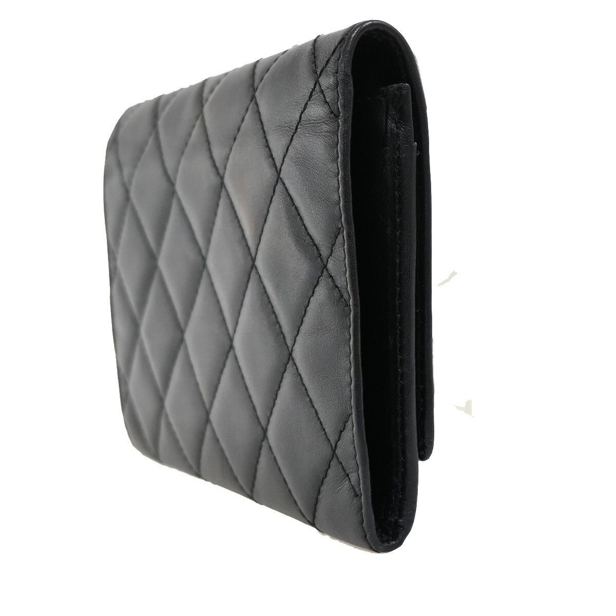 Chanel Chanel Cambon Bifold Wallet Quilted Lambskin Size ONE SIZE - 4 Thumbnail