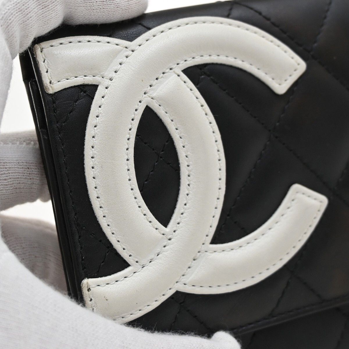 Chanel Chanel Cambon Bifold Wallet Quilted Lambskin Size ONE SIZE - 11 Thumbnail