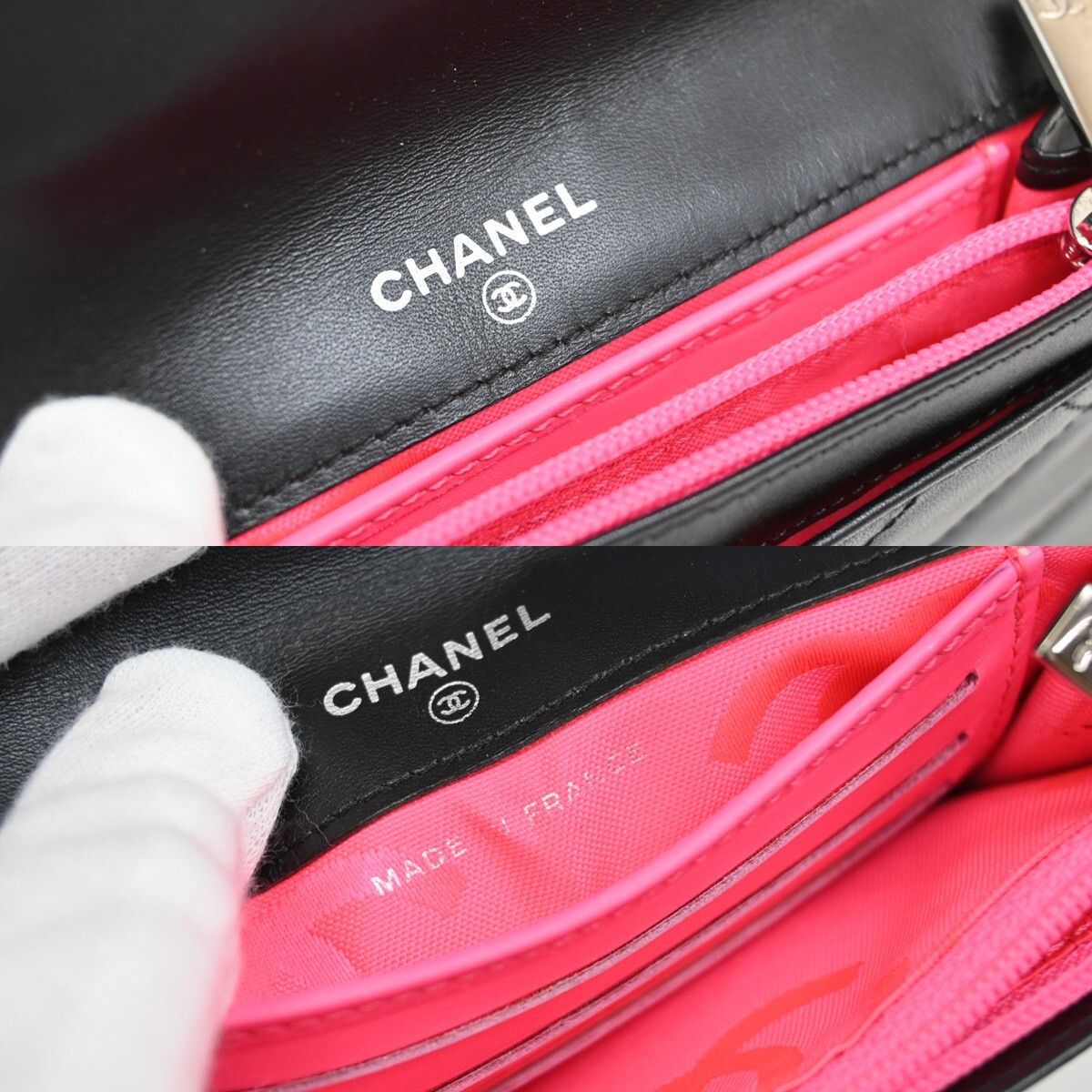 Chanel Chanel Cambon Bifold Wallet Quilted Lambskin Size ONE SIZE - 6 Thumbnail