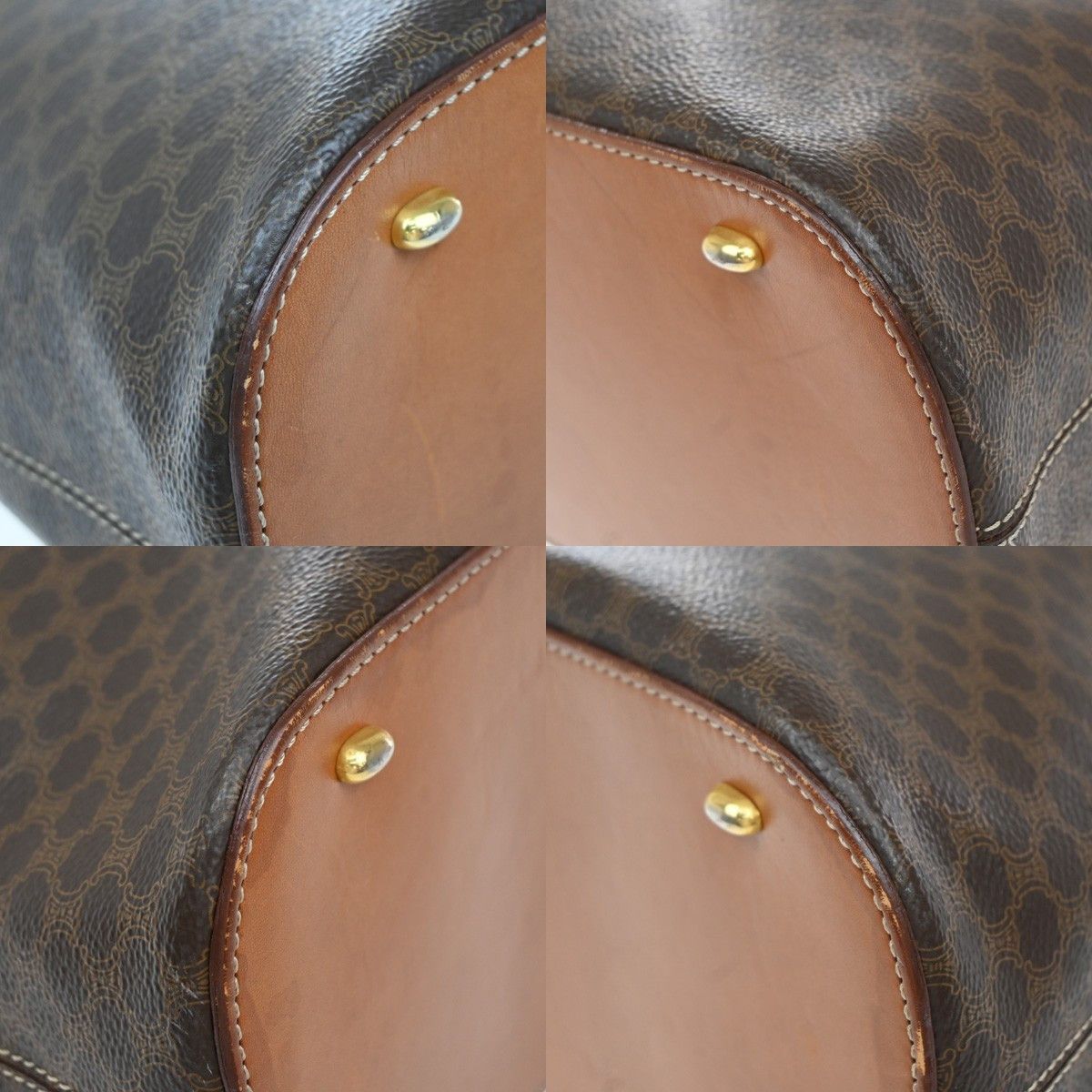 Celine Celine Vintage Macadam Handbag Macadam Size ONE SIZE - 9 Thumbnail