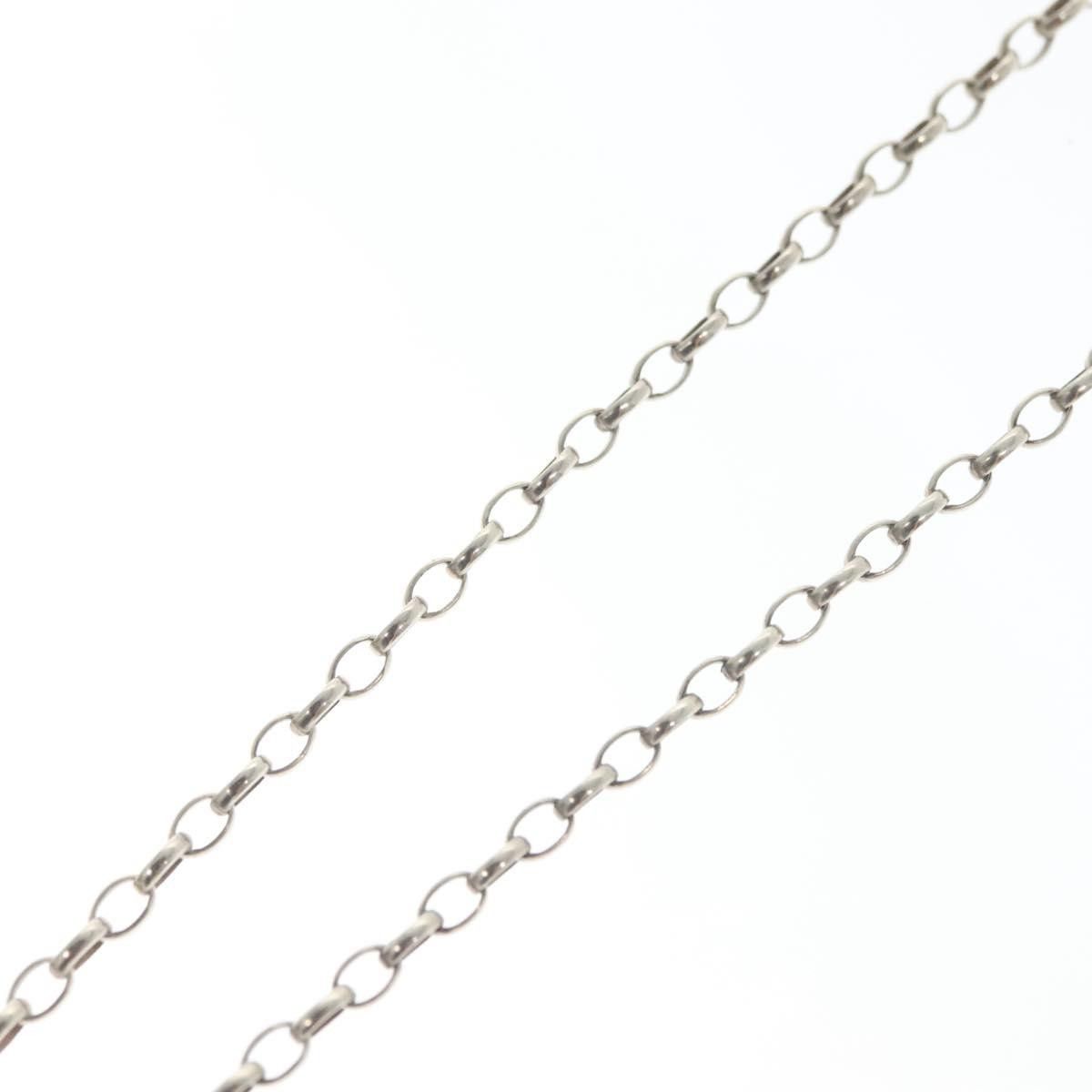Gucci Gucci Engraved Interlocking G Chain Link Pendant Necklace Sterling Silver Size ONE SIZE - 14 Thumbnail
