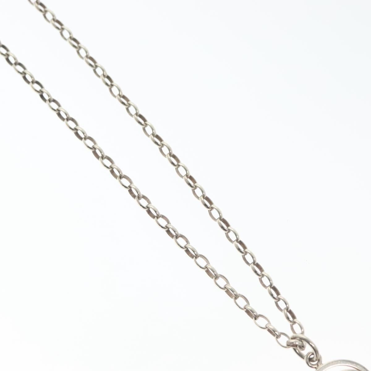Gucci Gucci Engraved Interlocking G Chain Link Pendant Necklace Sterling Silver Size ONE SIZE - 5 Thumbnail
