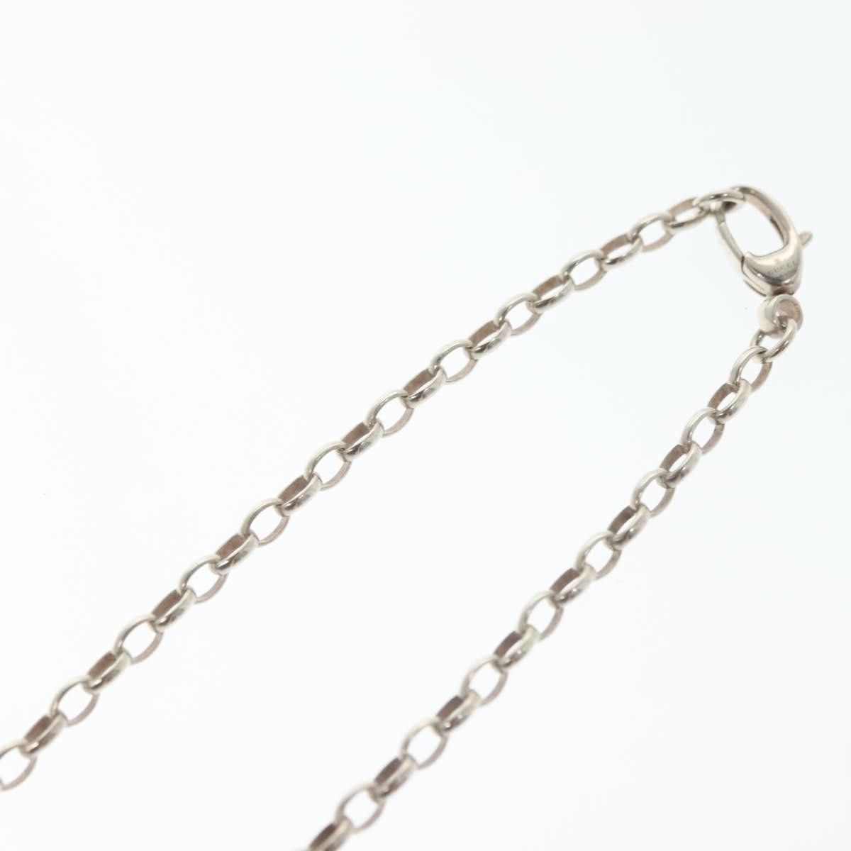 Gucci Gucci Engraved Interlocking G Chain Link Pendant Necklace Sterling Silver Size ONE SIZE - 16 Thumbnail