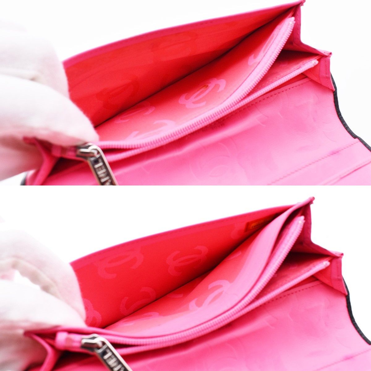 Chanel Chanel Cambon Bifold Wallet Quilted Lambskin Size ONE SIZE - 16 Thumbnail