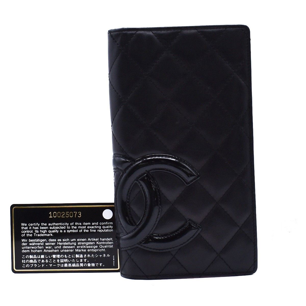 Chanel Chanel Cambon Bifold Wallet Quilted Lambskin Size ONE SIZE - 10 Thumbnail