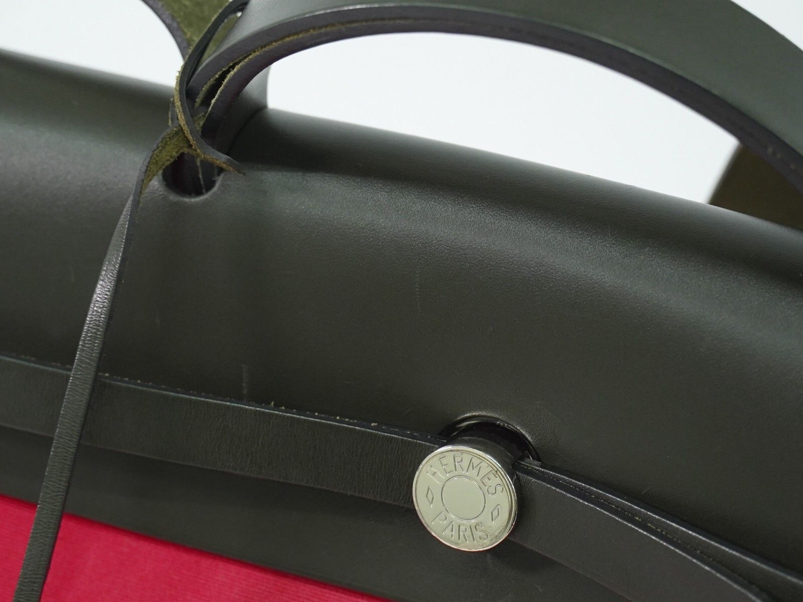 Hermes Hermes Herbag Zip Toile and Leather Size ONE SIZE - 12 Thumbnail
