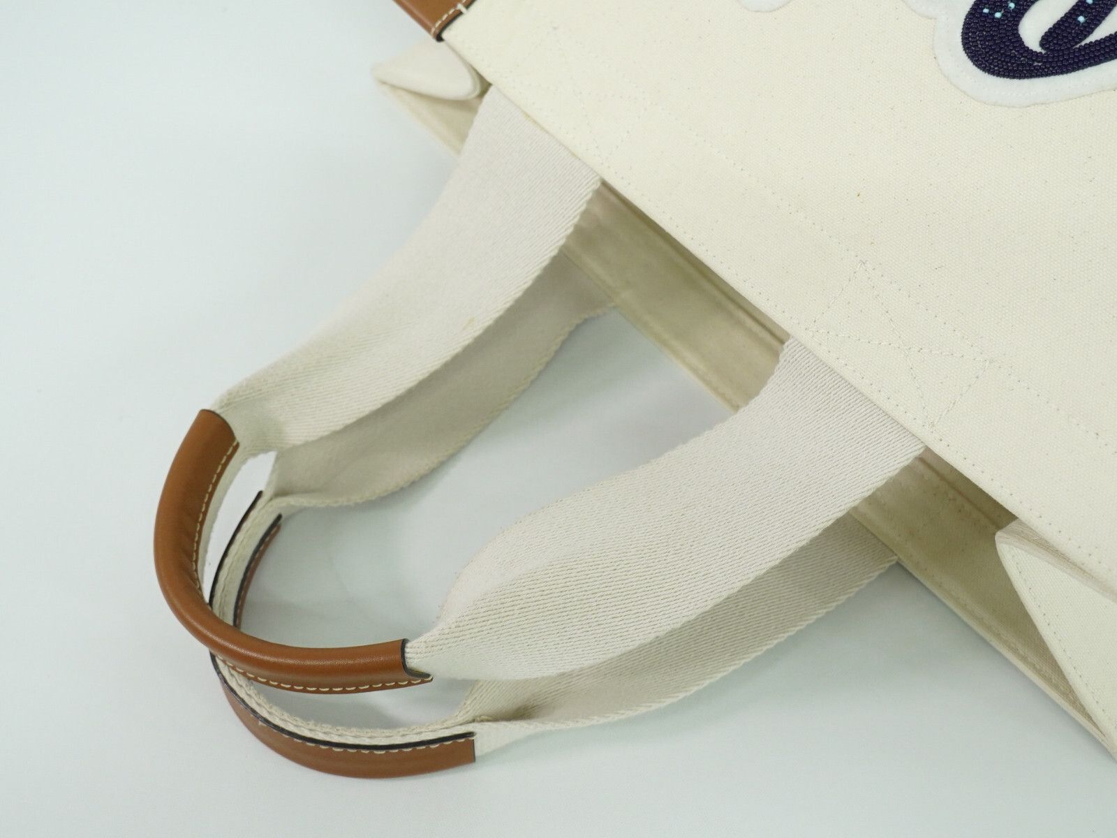 Loewe Loewe Paula's Ibiza Tote Canvas with Applique Size ONE SIZE - 6 Thumbnail