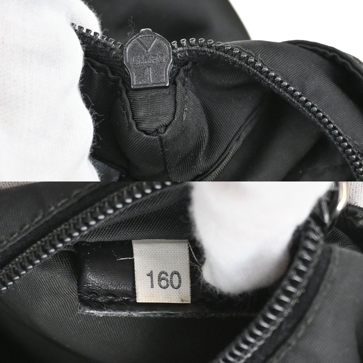 Prada Prada Front Pocket Messenger Bag Tessuto with Leather Size ONE SIZE - 7 Thumbnail