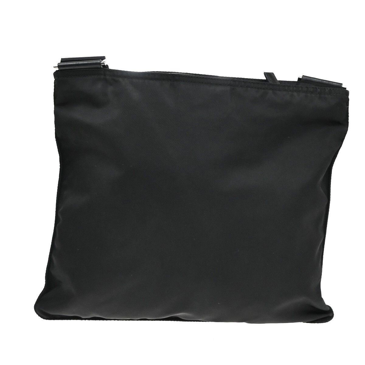 Prada Prada Front Pocket Messenger Bag Tessuto with Leather Size ONE SIZE - 2 Thumbnail