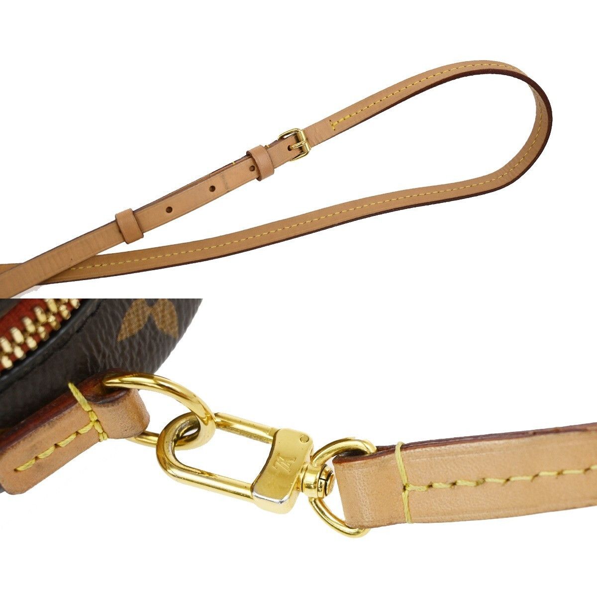 Louis Vuitton Louis Vuitton Deauville Handbag Monogram Canvas Size ONE SIZE - 12 Thumbnail
