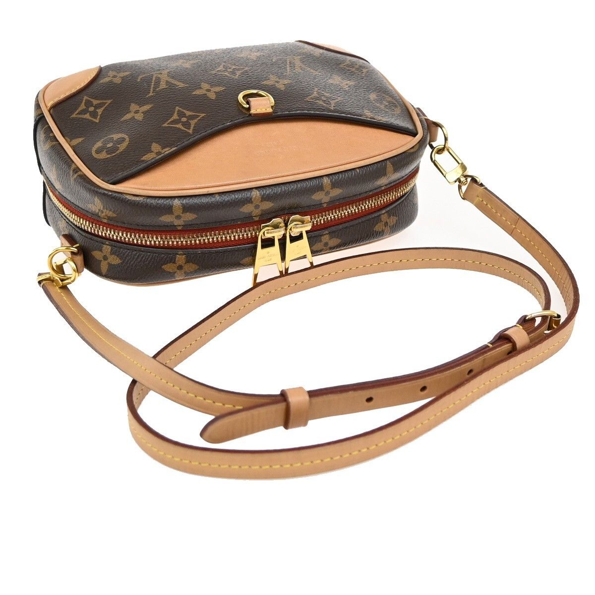 Louis Vuitton Louis Vuitton Deauville Handbag Monogram Canvas Size ONE SIZE - 8 Thumbnail