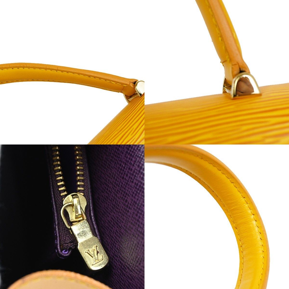 Louis Vuitton Louis Vuitton Malesherbes Handbag Epi Leather Size ONE SIZE - 10 Thumbnail