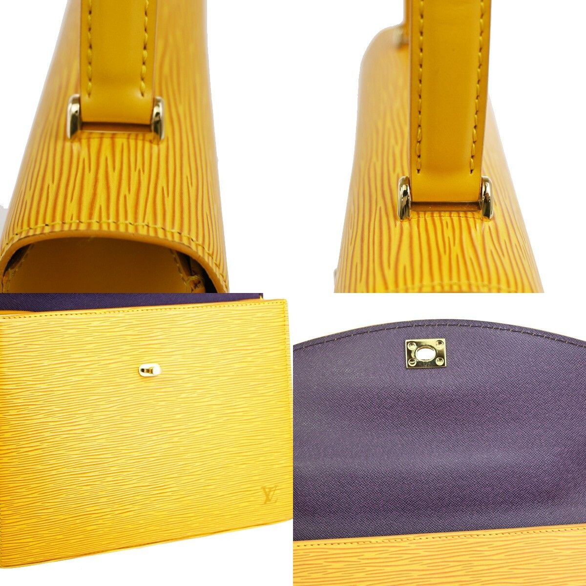 Louis Vuitton Louis Vuitton Malesherbes Handbag Epi Leather Size ONE SIZE - 14 Thumbnail