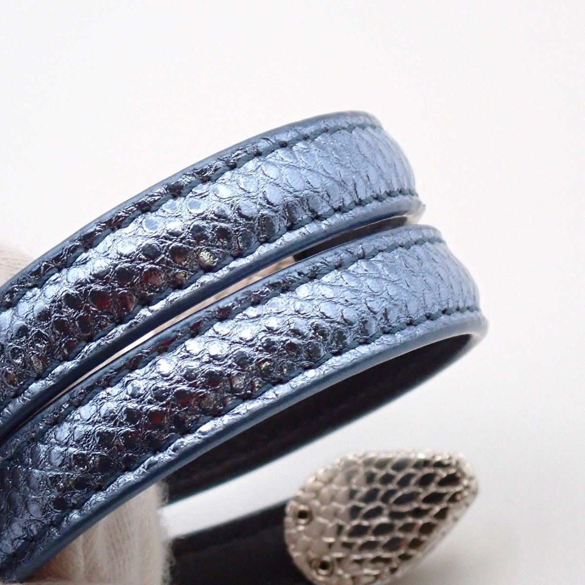 Bvlgari Bvlgari Serpenti Forever Double Wrap Bracelet Leather Size ONE SIZE - 10 Thumbnail