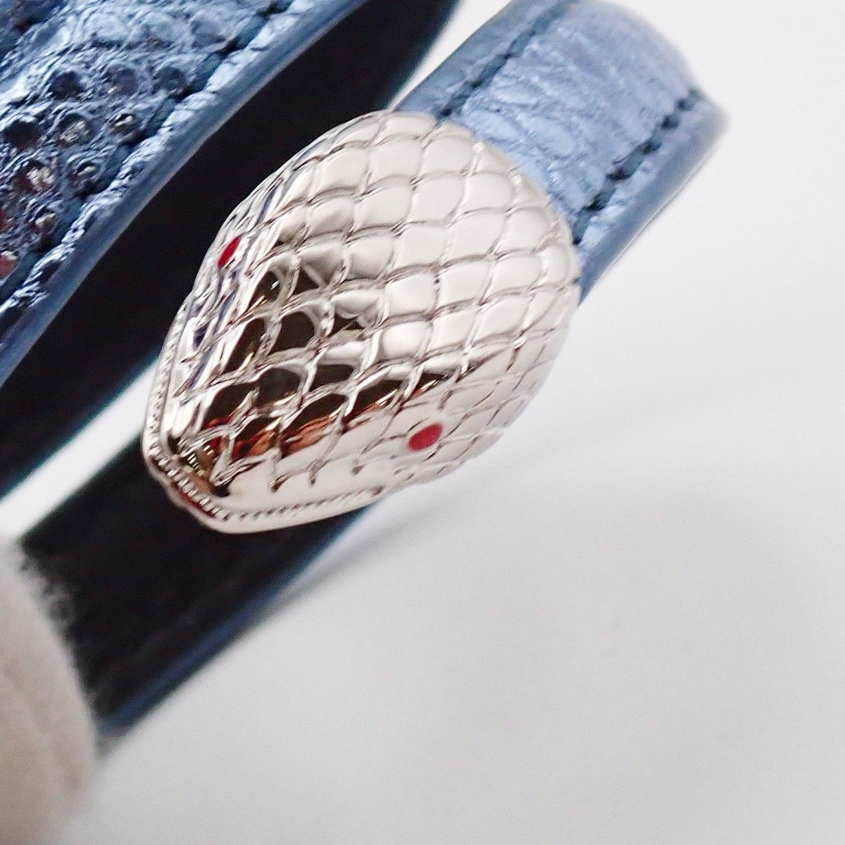 Bvlgari Bvlgari Serpenti Forever Double Wrap Bracelet Leather Size ONE SIZE - 5 Thumbnail