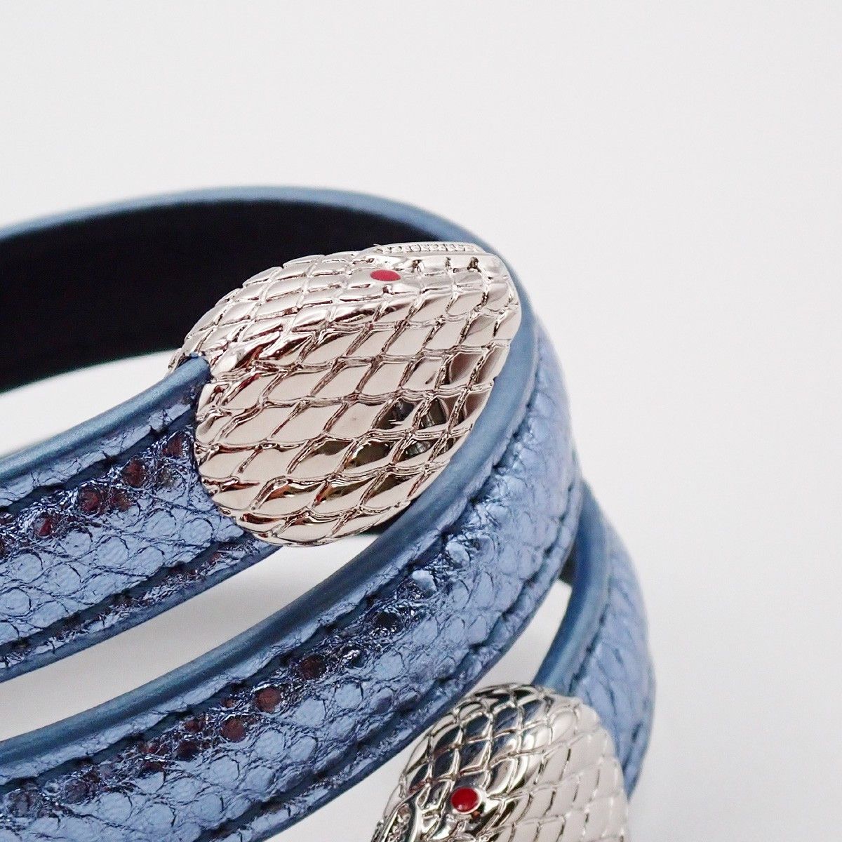 Bvlgari Bvlgari Serpenti Forever Double Wrap Bracelet Leather Size ONE SIZE - 9 Thumbnail