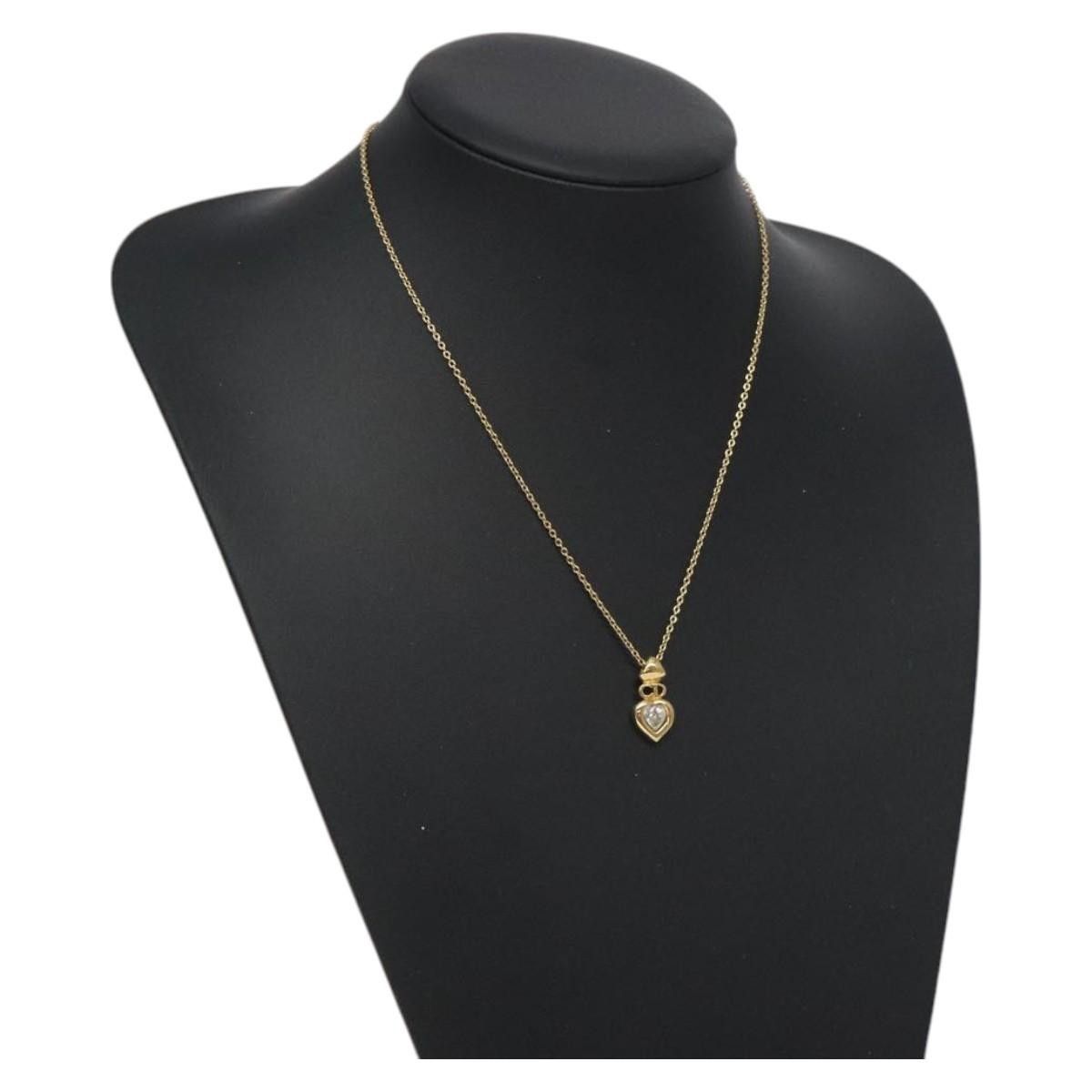 Dior Christian Dior CD Heart Necklace Metal Size ONE SIZE - 9 Thumbnail