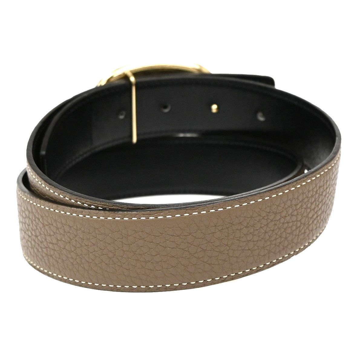 Hermes Hermes Chaine D'Ancre Reversible Belt Leather Size ONE SIZE - 3 Thumbnail