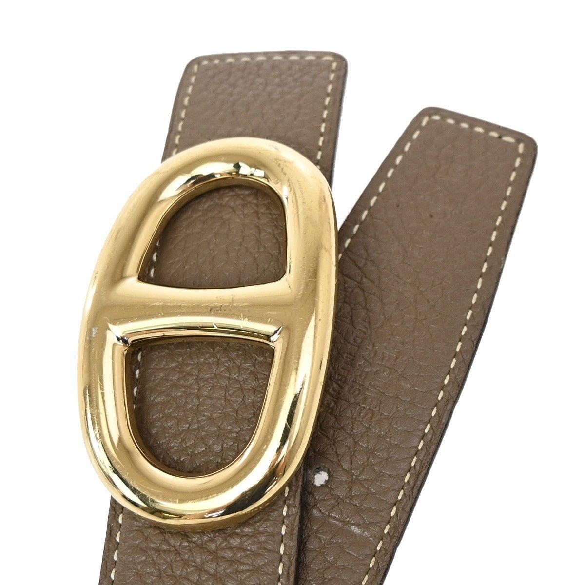 Hermes Hermes Chaine D'Ancre Reversible Belt Leather Size ONE SIZE - 5 Thumbnail