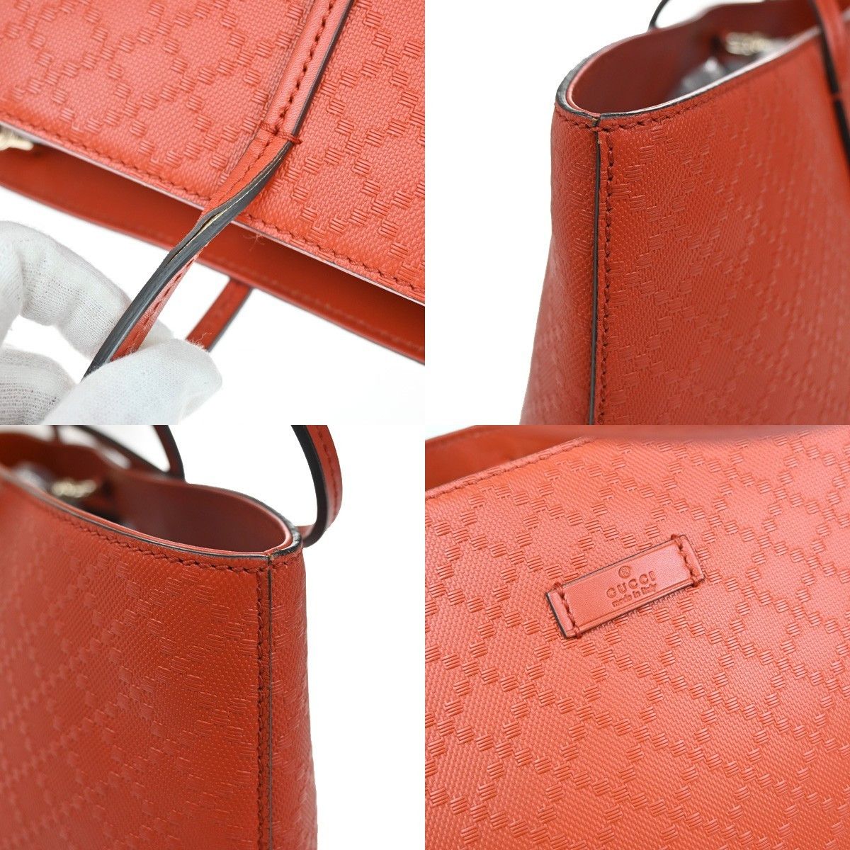 Gucci Gucci Bright Tote Diamante Leather Size ONE SIZE - 10 Thumbnail