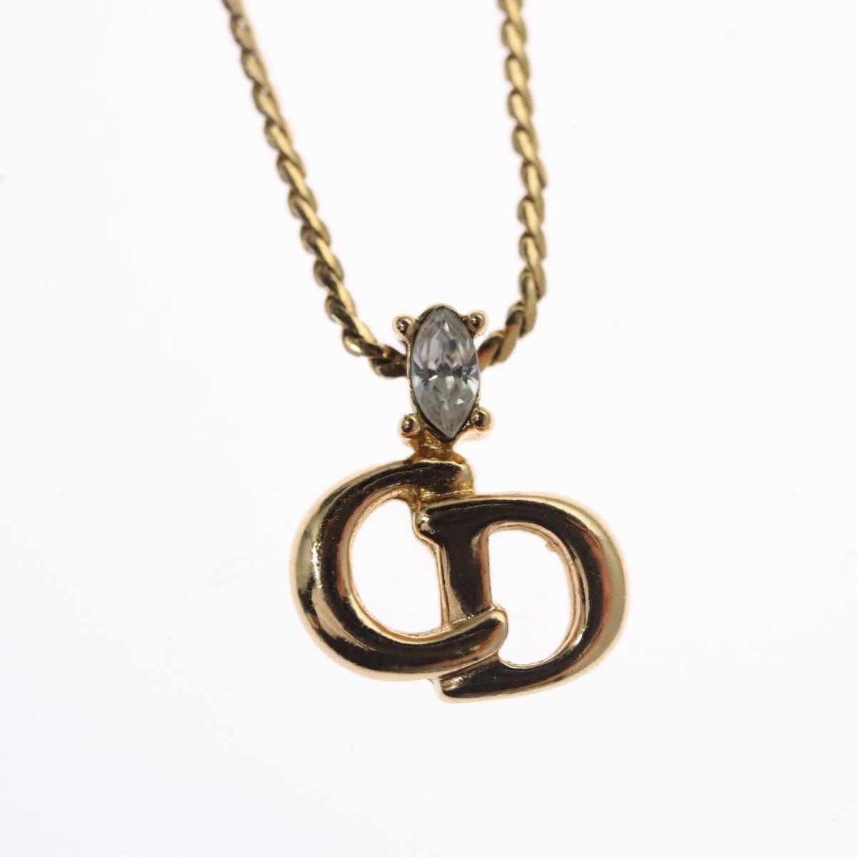 Dior Christian Dior CD Pendant Necklace Metal Size ONE SIZE - 3 Thumbnail