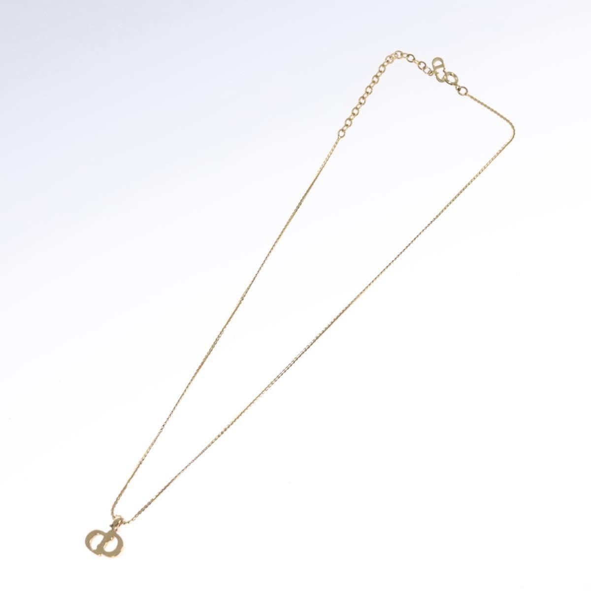 Dior Christian Dior CD Pendant Necklace Metal Size ONE SIZE - 2 Thumbnail