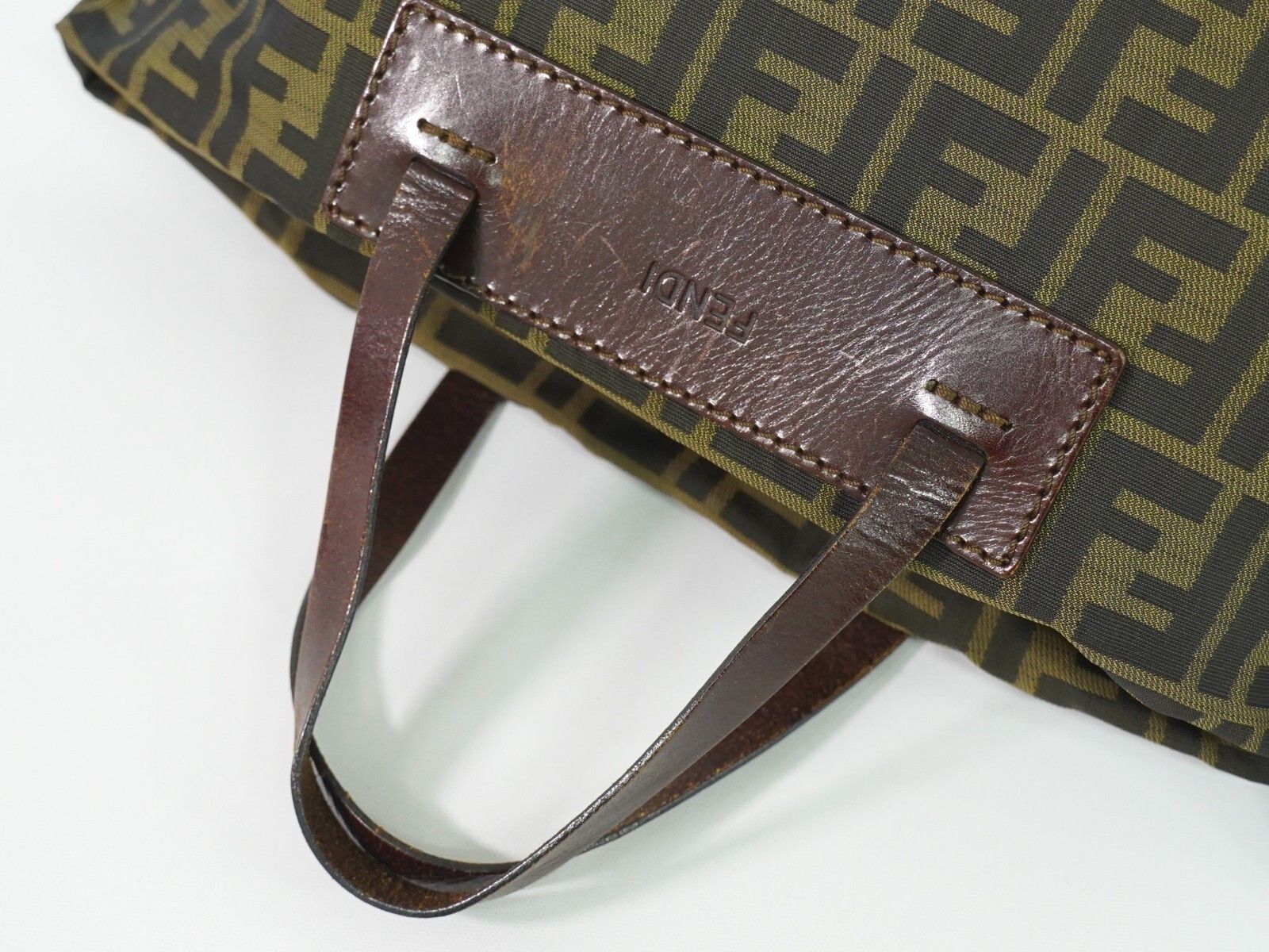Fendi Fendi Vintage Zucca Handbag Zucca Size ONE SIZE - 6 Thumbnail