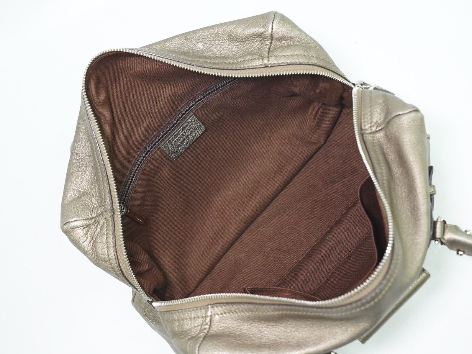 Salvatore Ferragamo Salvatore Ferragamo Gancini Buckle Shoulder Bag Leather Size ONE SIZE - 3 Thumbnail