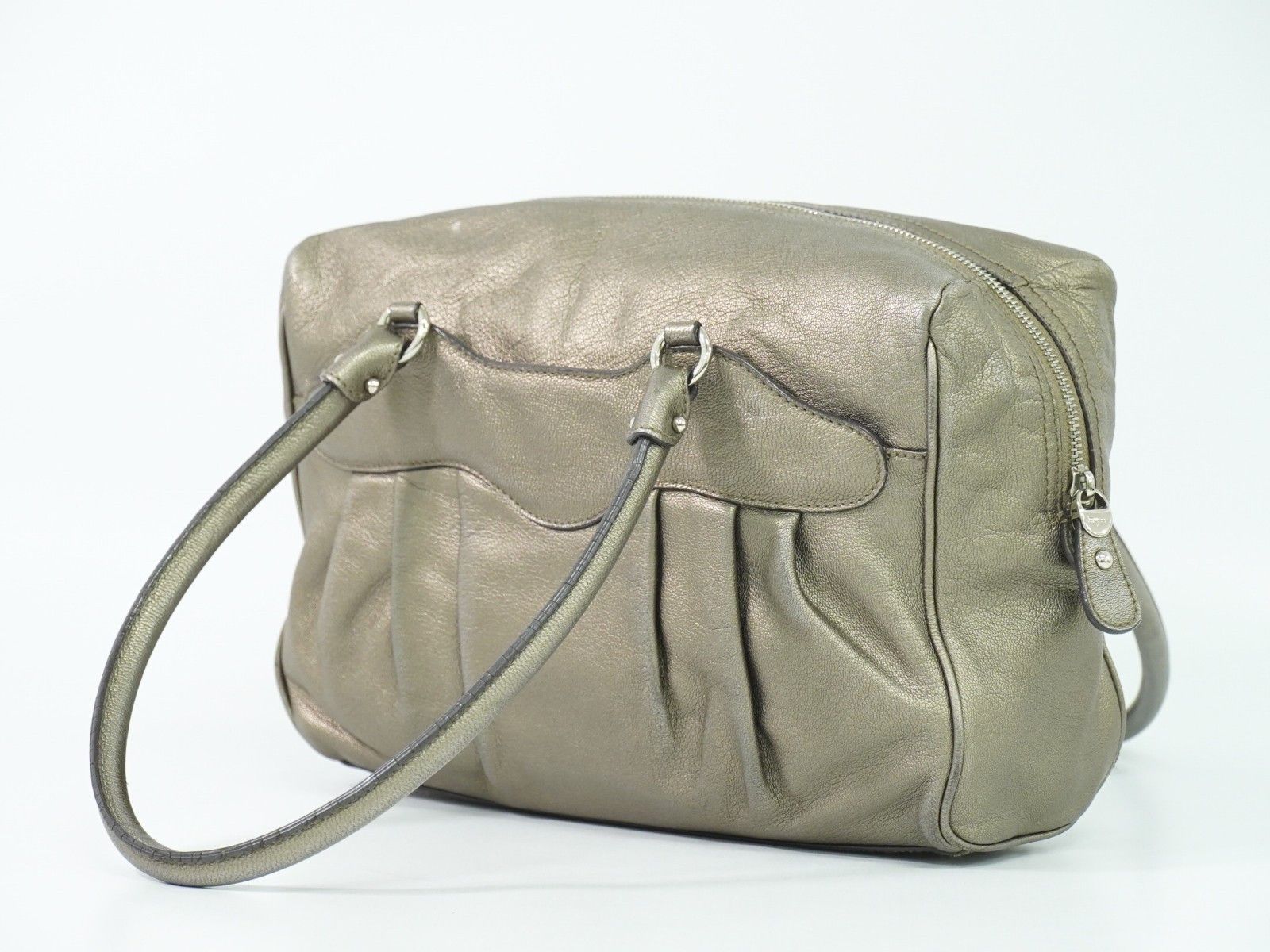 Salvatore Ferragamo Salvatore Ferragamo Gancini Buckle Shoulder Bag Leather Size ONE SIZE - 2 Thumbnail
