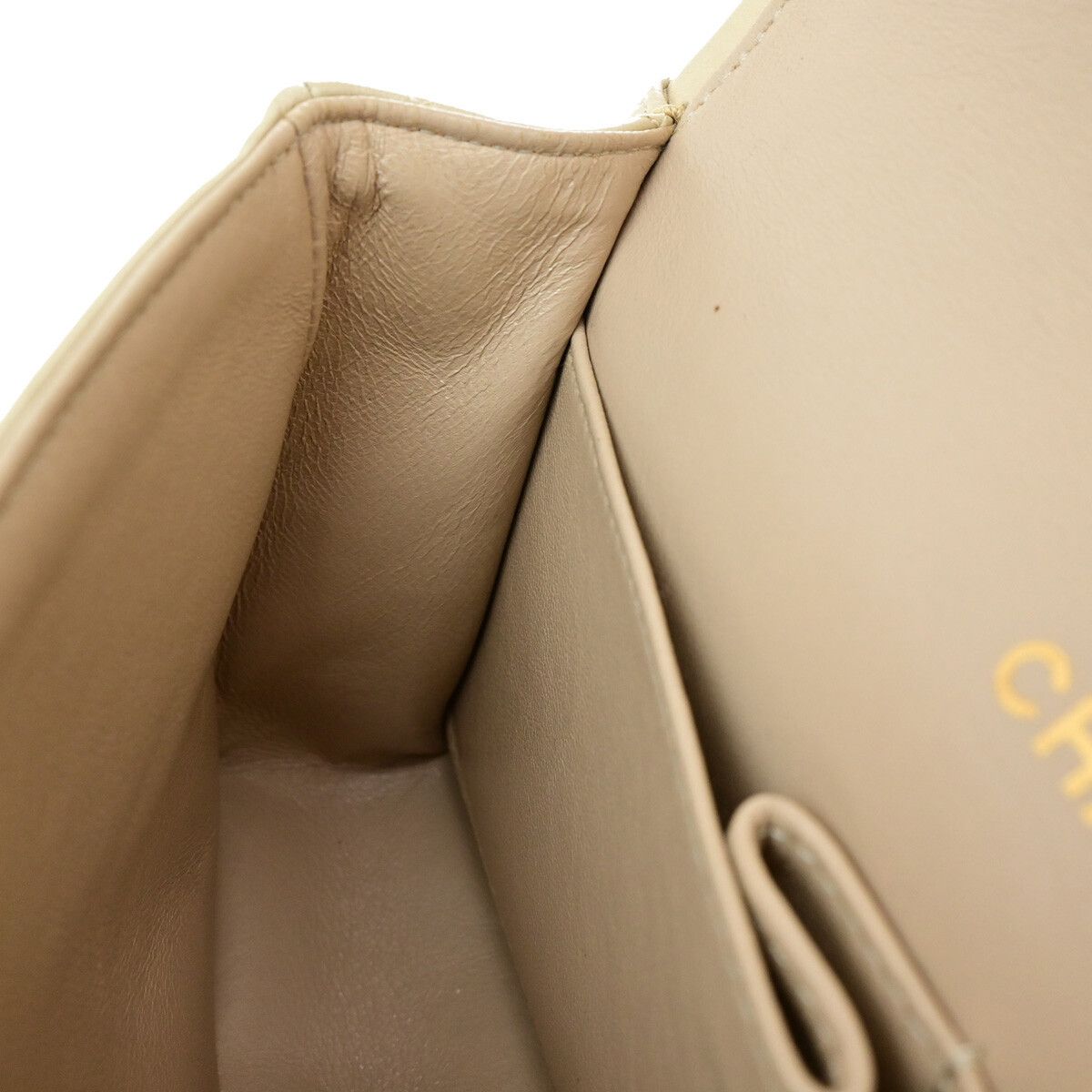 Chanel Chanel Vintage Classic Double Flap Bag Quilted Lambskin Size ONE SIZE - 16 Thumbnail