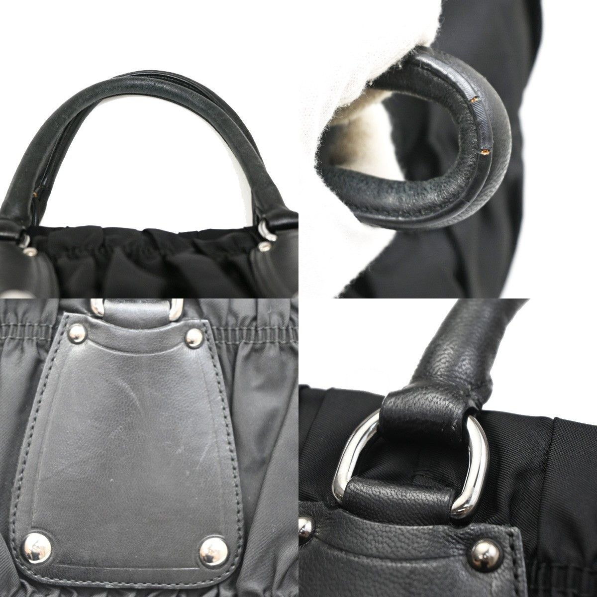 Prada Prada Gaufre Shopping Tote Tessuto Size ONE SIZE - 10 Thumbnail
