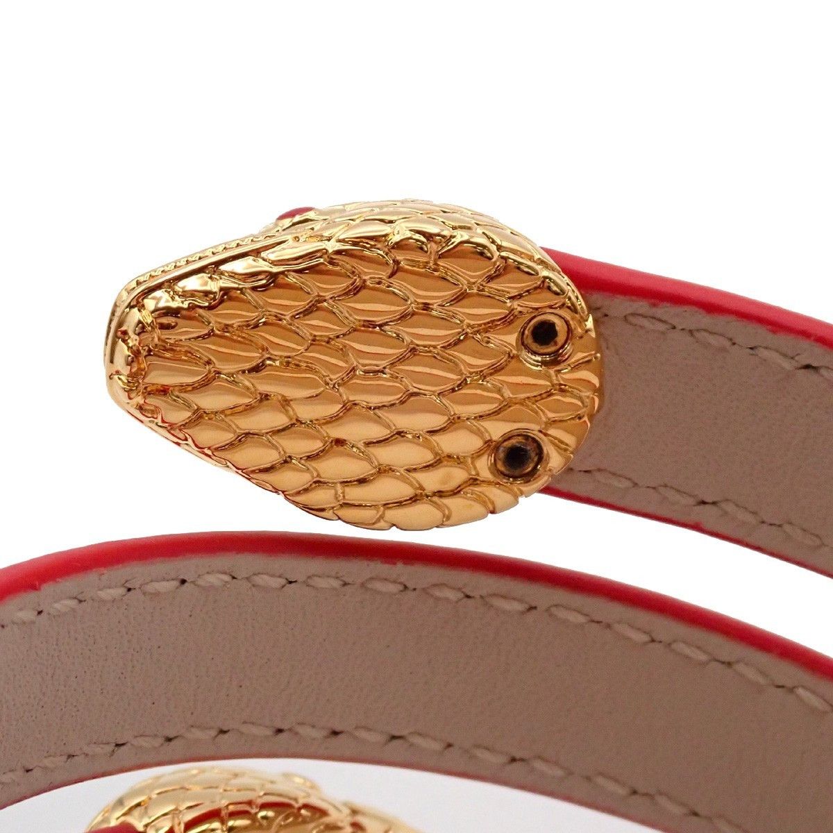 Bvlgari Bvlgari Serpenti Forever Double Wrap Bracelet Leather Size ONE SIZE - 6 Thumbnail