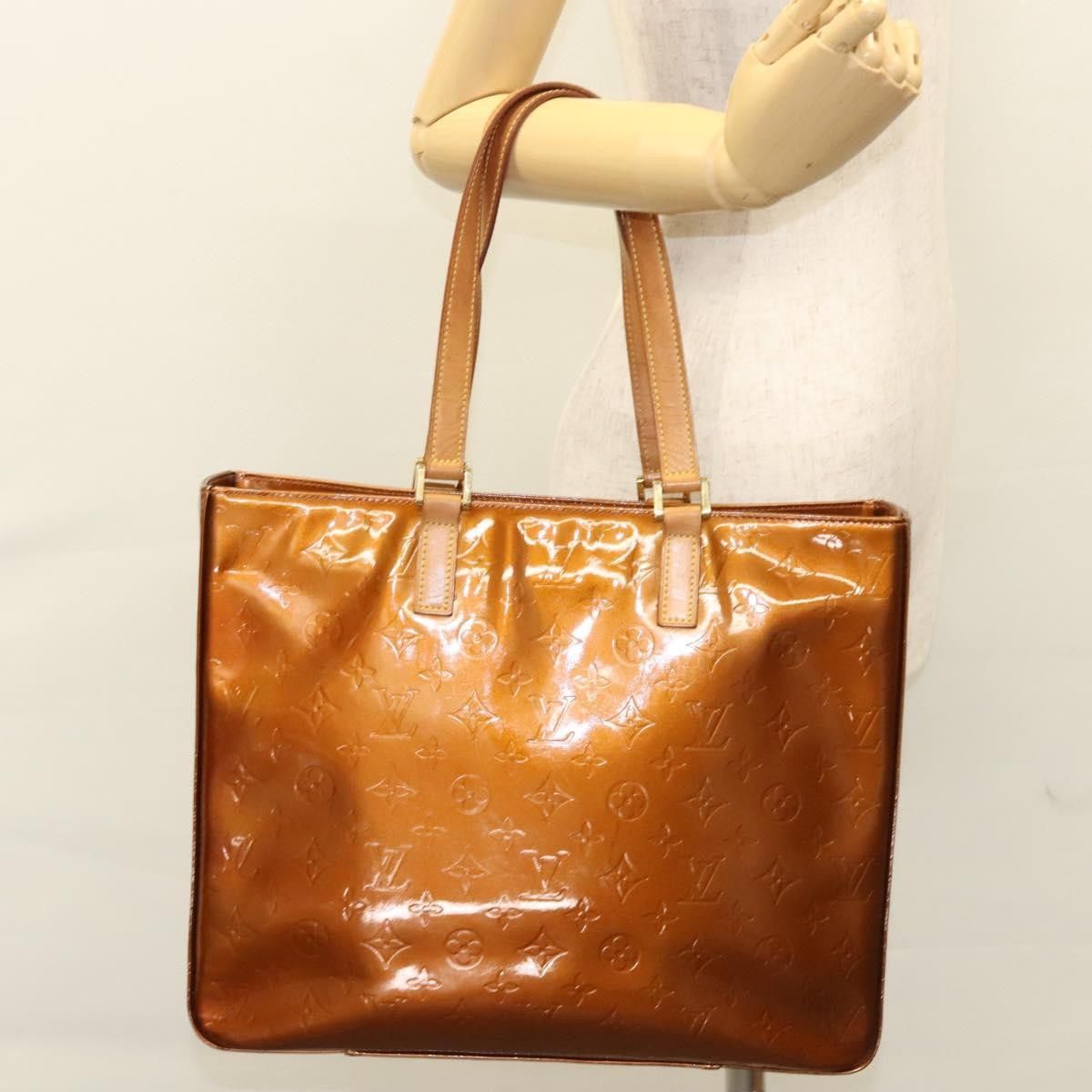 Louis Vuitton Louis Vuitton Columbus Handbag Monogram Vernis Size ONE SIZE - 15 Thumbnail