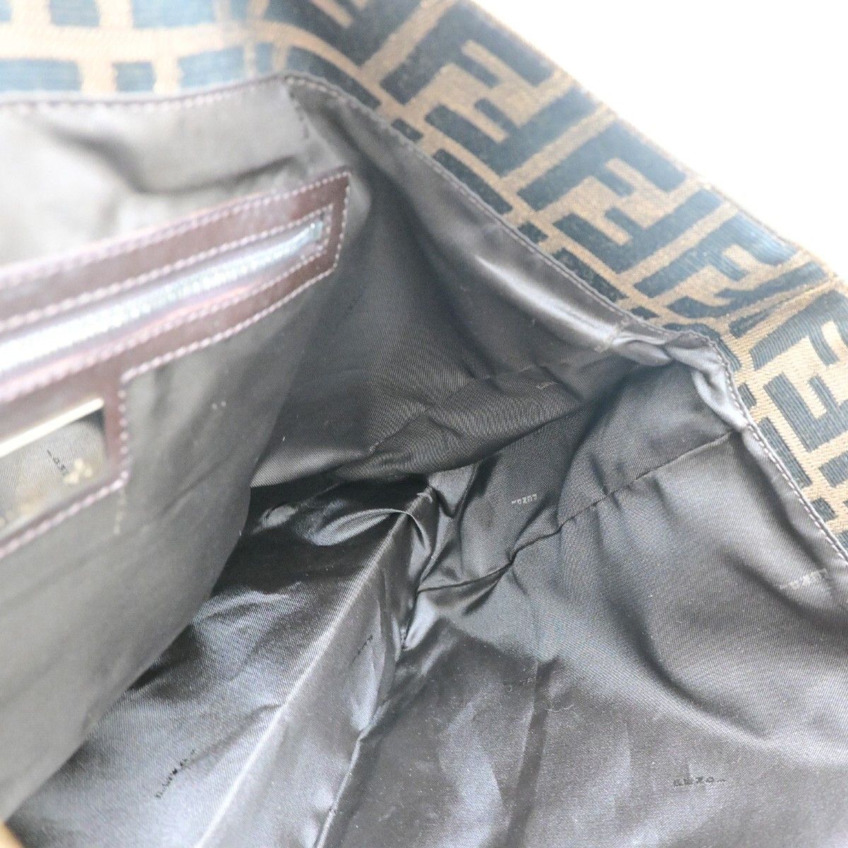Fendi Fendi Vintage FF Handle Tote Zucca Canvas Size ONE SIZE - 11 Thumbnail