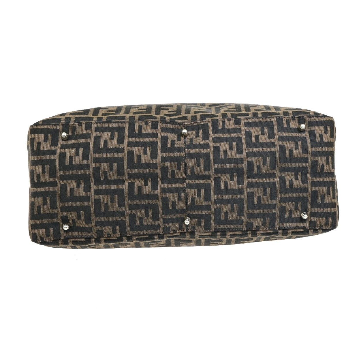 Fendi Fendi Vintage FF Handle Tote Zucca Canvas Size ONE SIZE - 14 Thumbnail